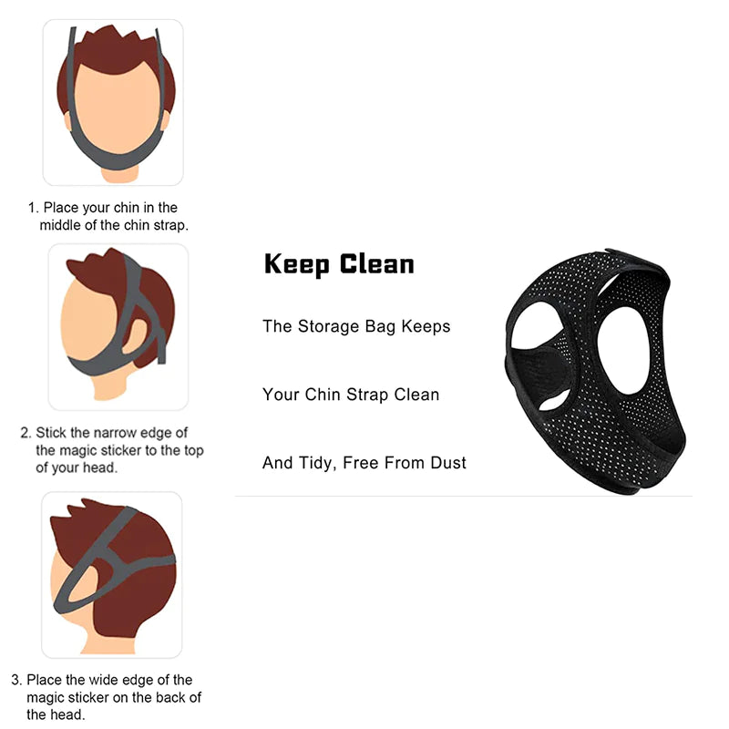 Quiet Night Anti-Snore Chin Strap